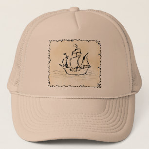 Pirate Ship. Trucker Hat