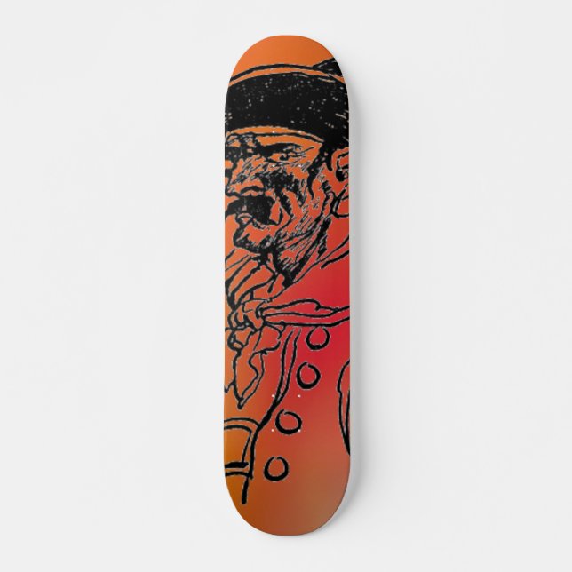Pirate Skateboard (Front)