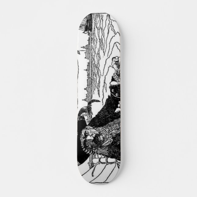 Pirate Skateboard (Front)