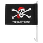 Pirate Skull and Bones Custom Boat