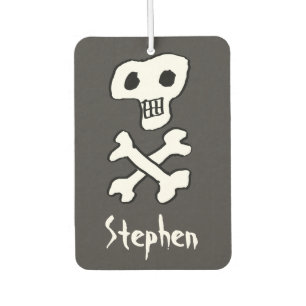 Pirate Skull and Crossbones Air Freshener