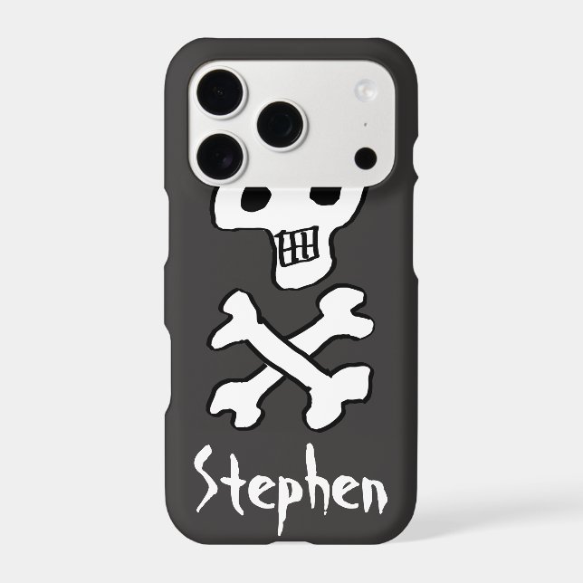 Pirate Skull and Crossbones Design (Back)