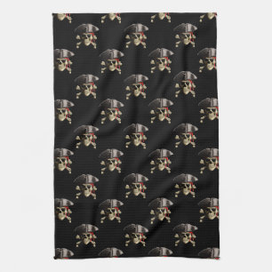 Pirate Skull And Hat Kitchen Towel