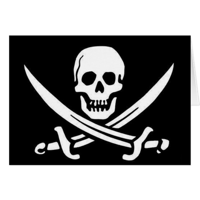 Pirate Skull and Swords (Front Horizontal)