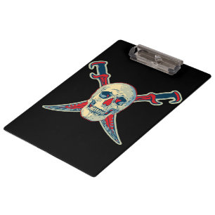 Pirate (Skull) - Clipboard