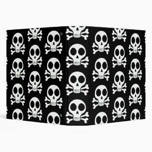 Pirate Skull Design Binder