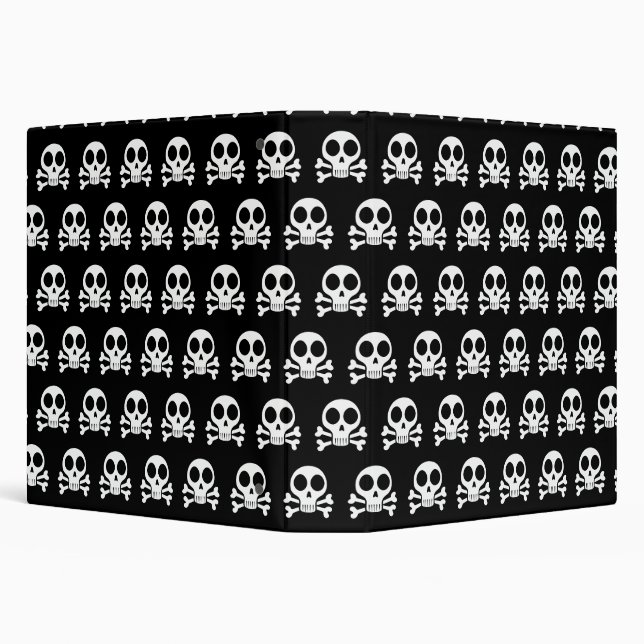 Pirate Skull Design Binder (Background)