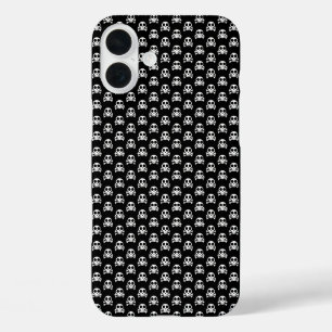 Pirate Skull Design iPhone 16 Plus Case