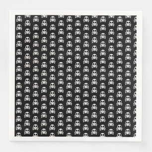 Pirate Skull Design Napkin