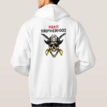 PIRATE SKULL HEUREUX CAPITAINE FRÈRE SWEAT - SHIRT