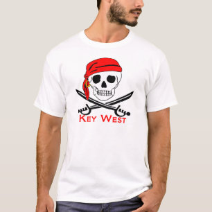 Pirate Skull Key West T-Shirt