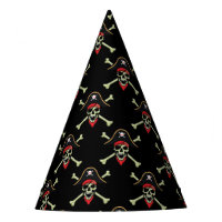 Pirate Skull Party Hat