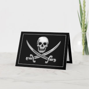 Pirate Skull & Sword Crossbones (TLAPD) Card