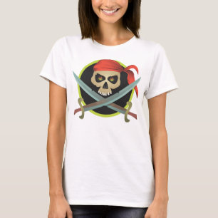 Pirate Skull with Crossed Swords T-Shirt