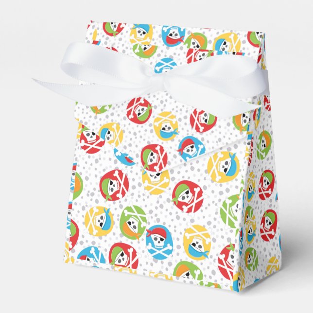 Pirate Skulls Favour Box (Front Side)