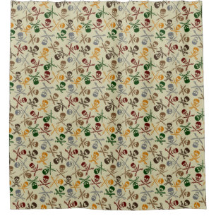 Pirate Skulls with Crossed Swords