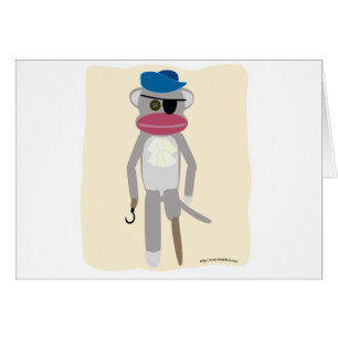 Pirate Sock Monkey