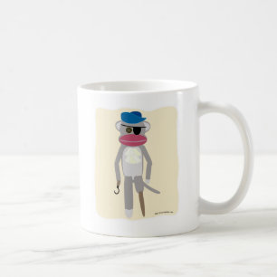 Pirate Sock Monkey Coffee Mug