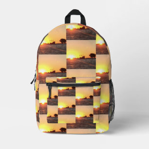 Pirate Soul Printed Backpack