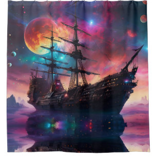 Pirate SpaceShip Lands on Another Planet