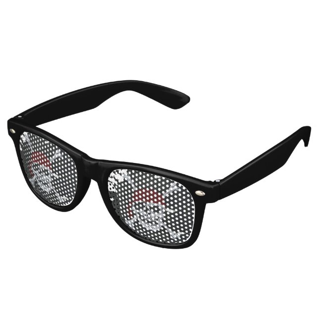Pirate Specs Retro Sunglasses (Angled)
