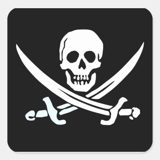 Pirate stickers