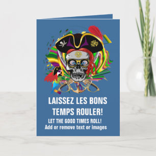 Pirate Template Mardi Gras