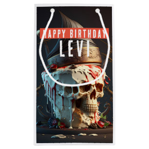 Pirate theme birthday small gift bag