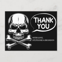 Pirate theme Party Adult ship's skull black