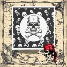 Pirate theme party adult ships skulls