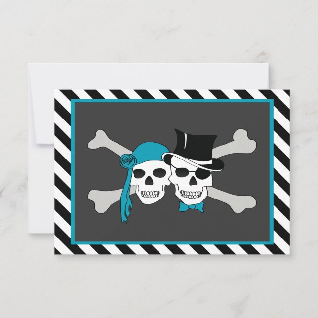 pirate theme party invitation (Front)