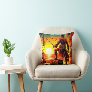Pirate Throw Pillow