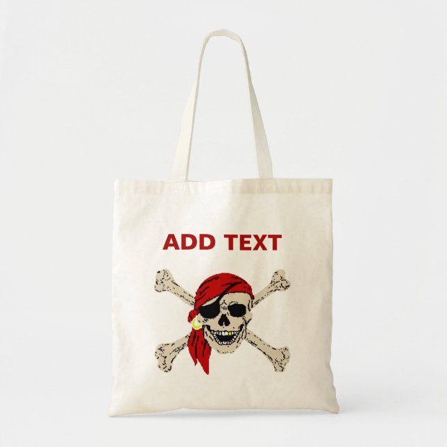 Pirate Tote Bag (Front)