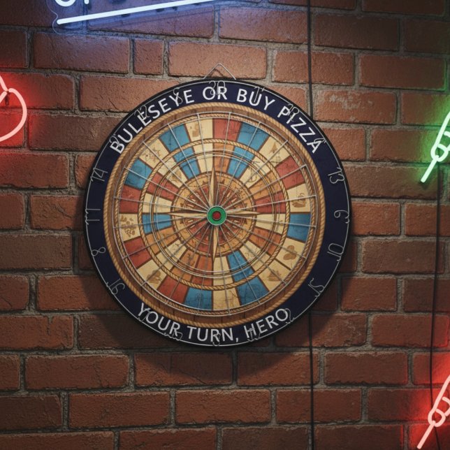 Pirate Treasure Map Dartboard Wall Decor (Creator Uploaded)