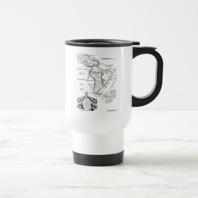 Pirate Treasure Map Mug (Right)