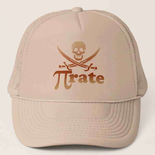 Pirate Trucker Hat (Front)