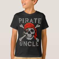 Pirate Uncle Jolly Roger Skull & Crossbones Flag