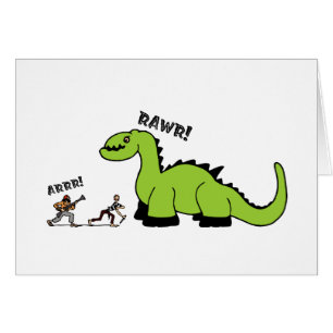Pirate vs. Dinosaur