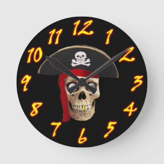 Pirate Wall Clock Style 2
