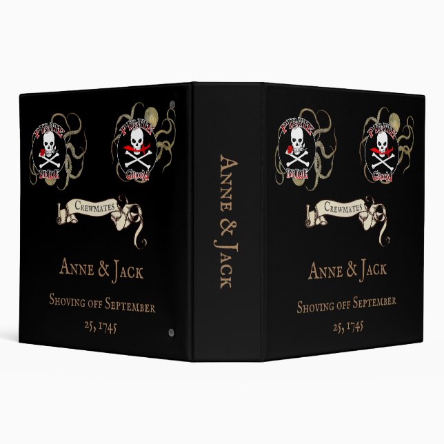 Pirate Wedding Binder (Background)