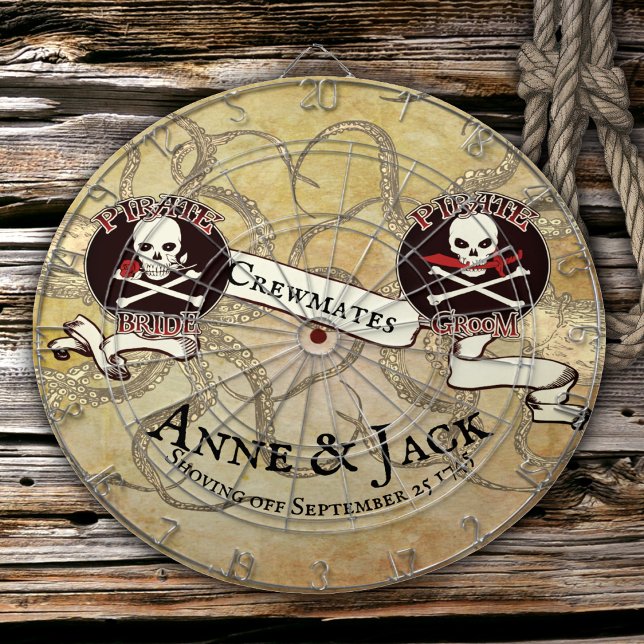 Pirate Wedding  Dartboard (Creator Uploaded)