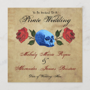 Pirate Wedding Invitation