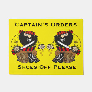 Pirate Welcome Boat Doormat