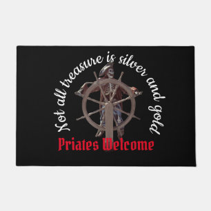 Pirate Welcome   Doormat