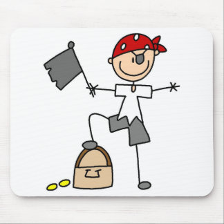 Pirate With Treasure Mousepad