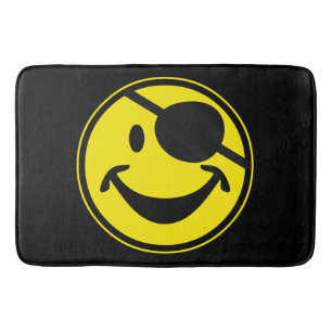Pirate yellow + your backg. & ideas bath mat