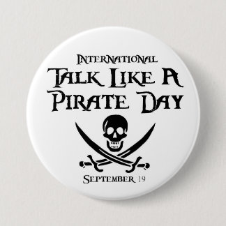 PirateDayButton 3 Inch Round Button