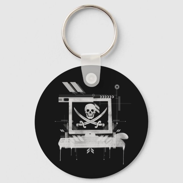 piratehack keychain (Front)