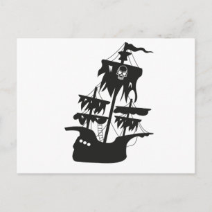 Piratenschiff Postcard