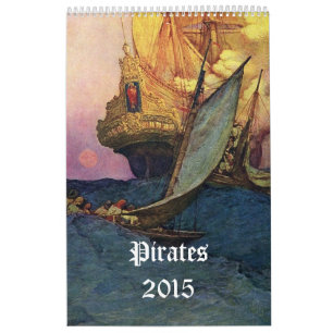 Pirates 2015 calendar